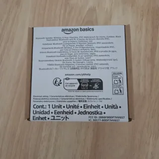 NUEVO Altavoz Bluetooth inalámbrico Amazon Basics