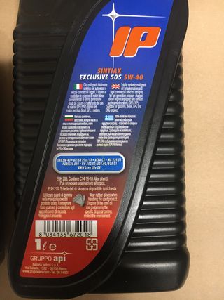 Olio motore Mobil e IP