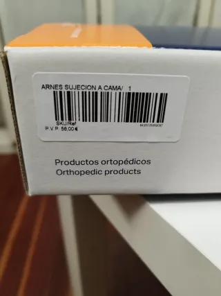 Arnes de sujeccion cama Ortopedia. Nuevo sin usar.