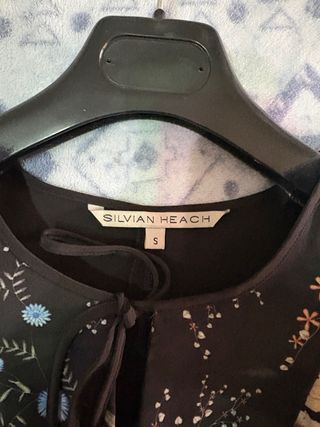 Abito lungo floreale patchwork