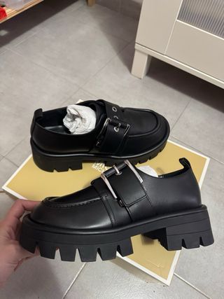Mocasines Michael Kors Colby Piel Negro