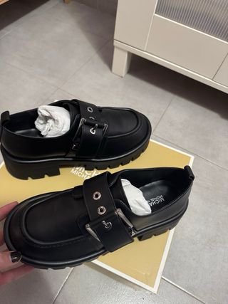 Mocasines Michael Kors Colby Piel Negro