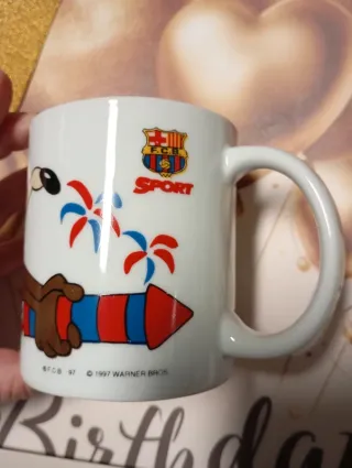 Taza Cerámica FCB Coyote 1997