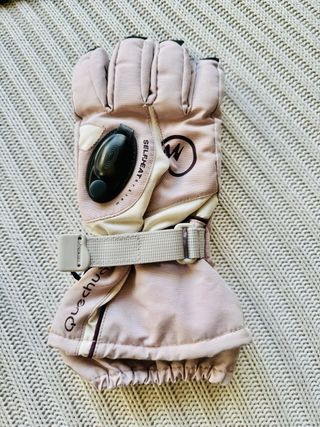 Guantes esquí autocalefactables. Solo una puesta.