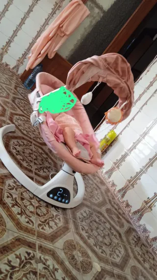 Balancín eléctrico bebé Bluetooth