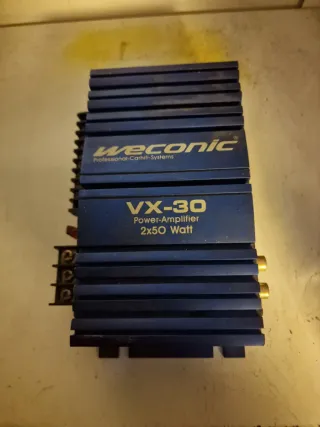 Amplificador Coche Weconic VX-30 2x50W