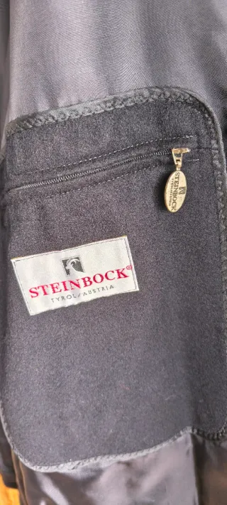 Abrigo Loden Alpaca Himalaya Azul marino