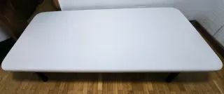 Base Tapizada Blanca 90x190