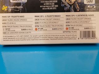 Maniac Cop Collection 1 2 3 - Ed. Limitata