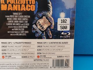 Maniac Cop Collection 1 2 3 - Ed. Limitata