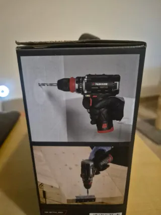 Taladradora Atornilladora Recargable Parkside 12V