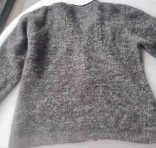 Chaqueta jaspeada multicolor