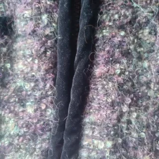 Chaqueta jaspeada multicolor