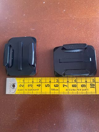 Soportes Camara GoPro Adhesivos Negros