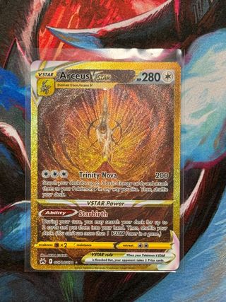 Pack Palkia, Dialga, Giratina y Arceus VSTAR gold