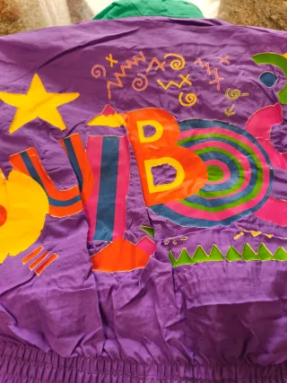 Tuta da sci colorata anni 10