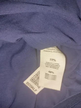 Camiseta Ecoalf azul manga larga