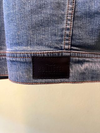 Chaqueta Vaquera Hollister con Capucha Talla XS