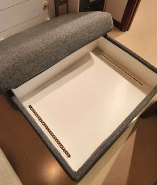 Reposapiés KIVIK Ikea Gris