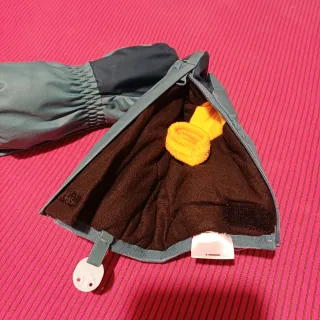 Peto de esquí infantil Decathlon + manoplas