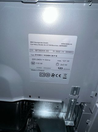 Campana extractora Balay