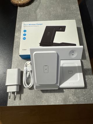 Cargador Inalámbrico 3 en 1