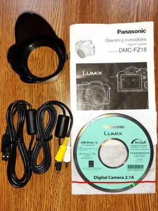 Cámara Digital Panasonic Lumix DMC-FZ18