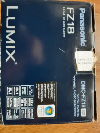 Cámara Digital Panasonic Lumix DMC-FZ18