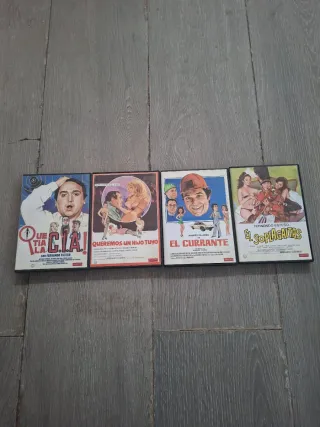 4 Películas DVD Comedia Españolas