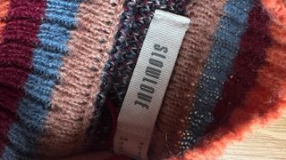 Jersey de punto con estampado de corazones