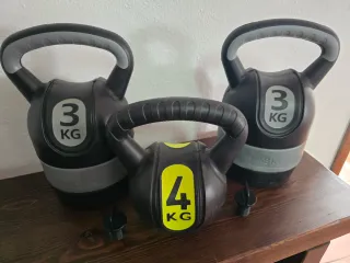Conjunto 3 Kettlebells Crane