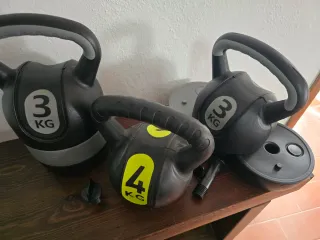 Conjunto 3 Kettlebells Crane