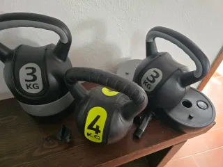 Conjunto 3 Kettlebells Crane