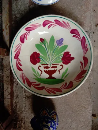 Cerámica antigua decorativa