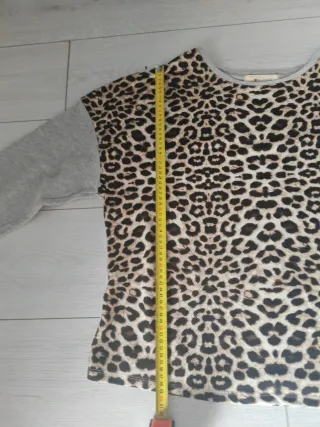 Maglietta donna fantasia leopardata