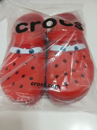 Crocs Rayo McQueen con luces Talla 41-42
