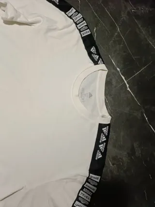 Maglietta Adidas bianca taglia M