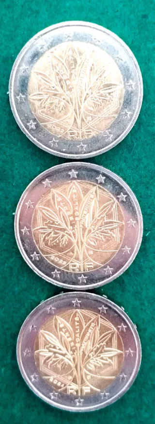 Moneda 2€ Francia 2022-2024