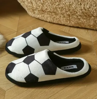 Zapatillas para casa estampado Fútbol para Hombre