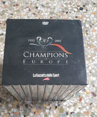 Collezione DVD Coppa Campioni Calcio
