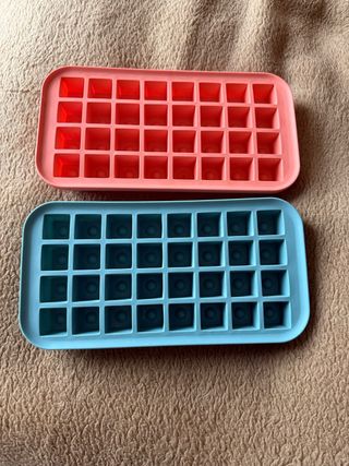 Lote 2 cubiteras silicona 32 cubitos