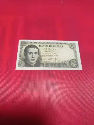 Billete 5 Pesetas Banco de España 1951