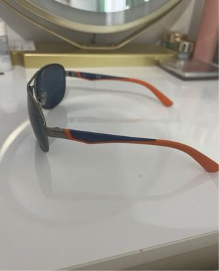 Gafas de sol Ray-Ban kids Aviator Naranja/Azul