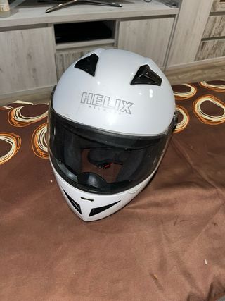 Casco de moto Helix blanco