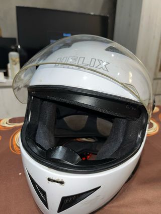 Casco de moto Helix blanco