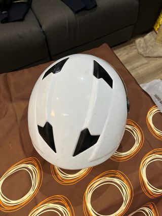 Casco de moto Helix blanco