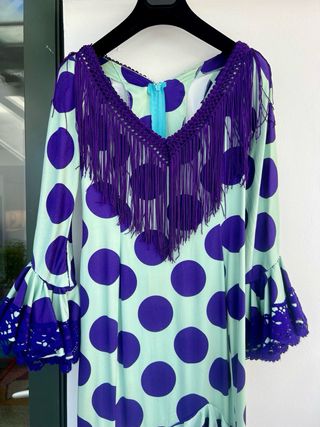 Traje Flamenca Mujer Talla 38