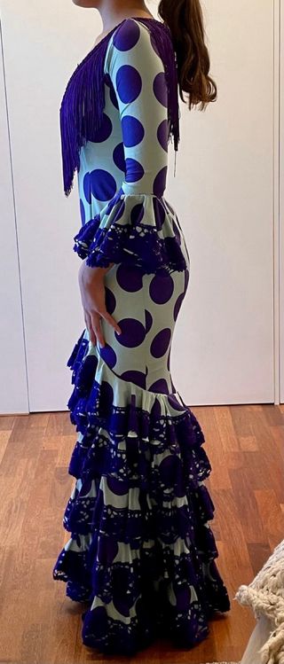 Traje Flamenca Mujer Talla 38