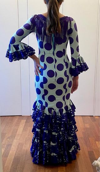 Traje Flamenca Mujer Talla 38