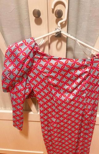 Vestido Panambi rosa y morado